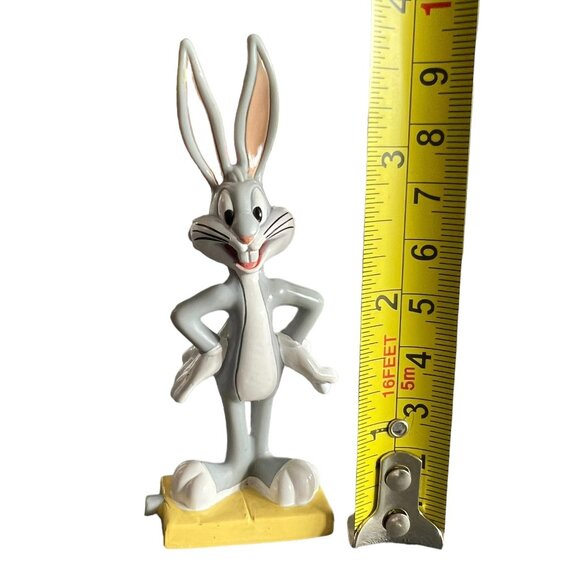 Vintage‎ Looney Tunes Bug Bunny 3.5” PVC Mini Figure #1 of 5, Warner Bros 80s - Picture 6 of 6